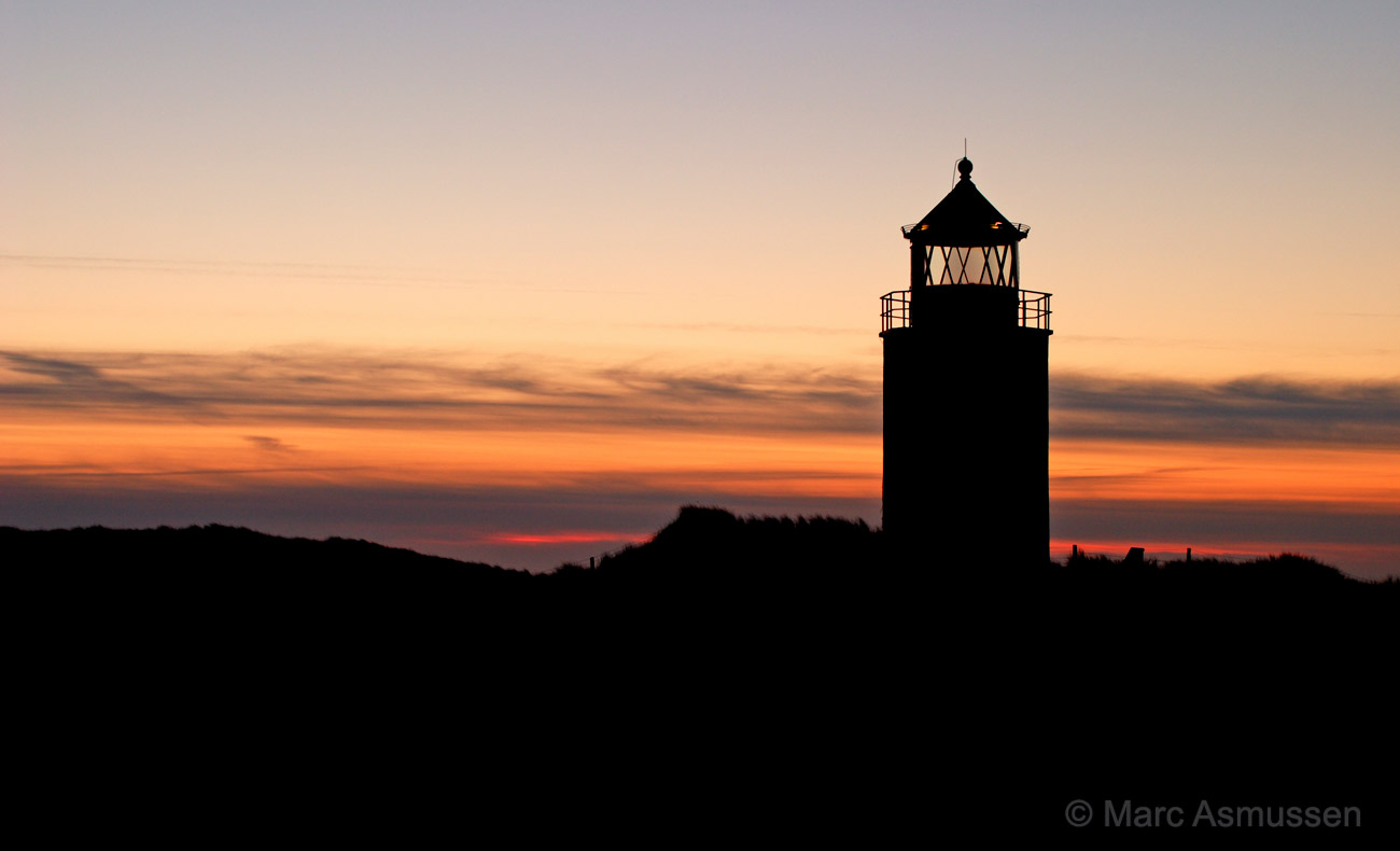 Unterfeuer Kampen Leuchtturm